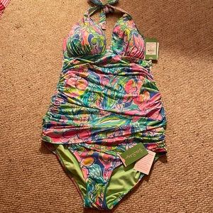 NWOT Lilly Pulitzer two piece bathing suit